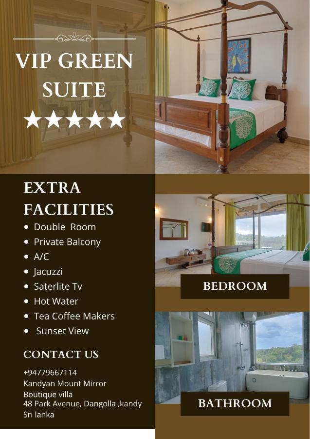 Kandyan Mount Mirror Boutique Villa Εξωτερικό φωτογραφία